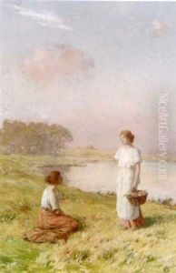 An Afternoon Idyll by Henry Lerolle