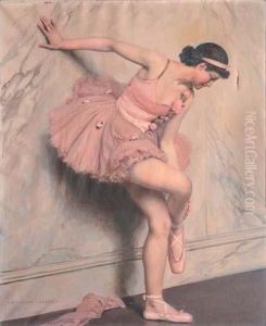 Ballerine Au Repos by Auguste Leroux