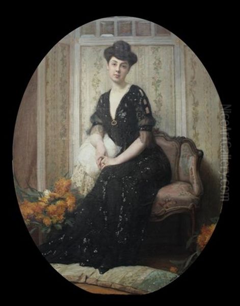 Portrait Of A Seated Lady - view 1