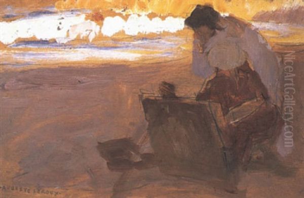 Clotilde Sur La Plage De Roteneuf - view 1