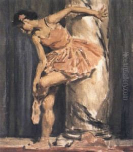 Ballerine Se Chaussant by Auguste Leroux