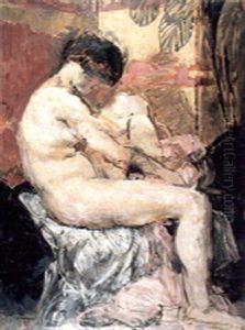 Baigneuses S'essuyant
