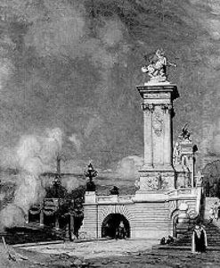 Paris, L'exposition Coloniale, Le Pont Alexandre Iii
