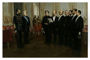 Czar Alexander Ii Receiving American Diplomats