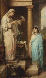 Inauguration Of A Vestal Virgin