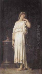 The Vestal Virgin by Louis Hector Leroux