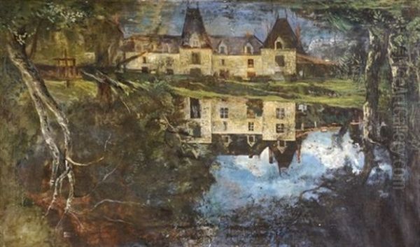 Chateau Devant La Piece D'eau - view 1