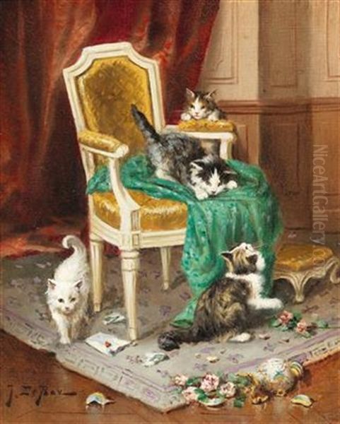 Playful Cats - view 1