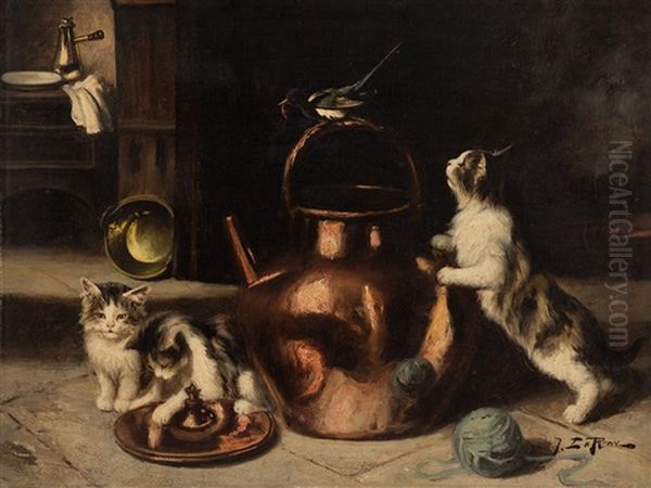 Still Life With Cats - view 1