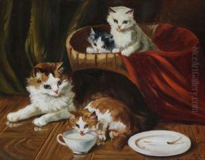 Famille De Chats