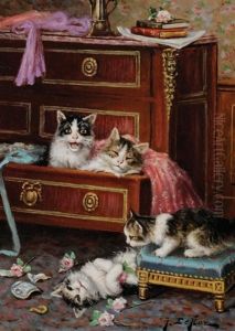 Jeunes Cats by Jules Leroy