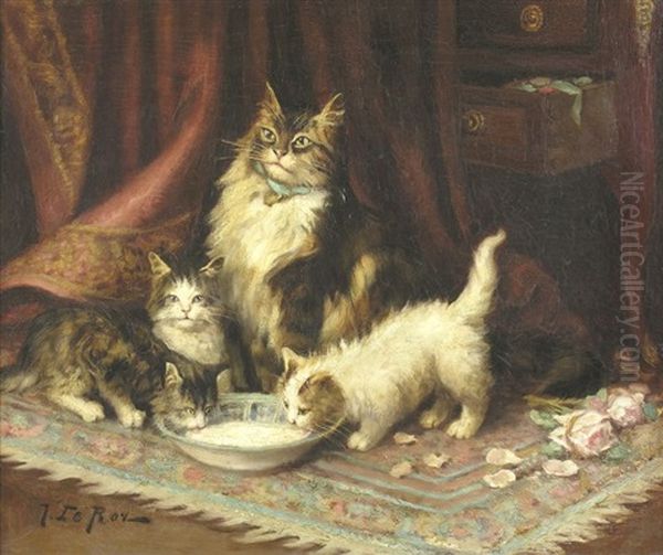 Chatte Et Ses Chatons - view 1