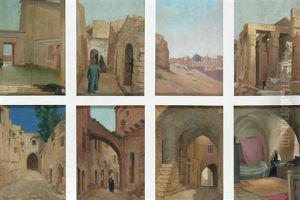Vue De Jerusalem by Paul Alexandre Alfr. Leroy