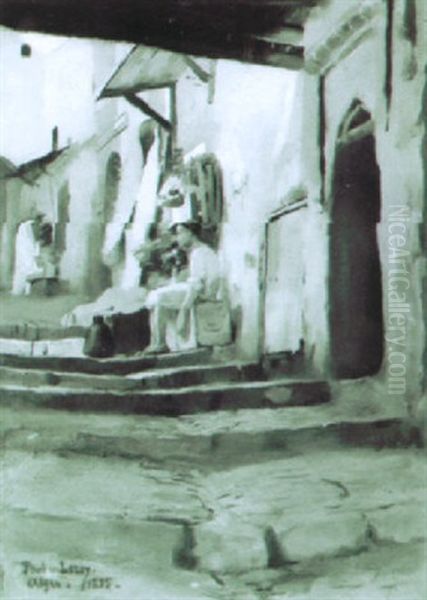 Vue Animee Dans La Casbah D'alger - view 1