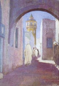 Aux Abords De La Mosquee