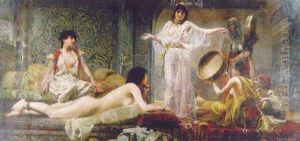 The Harem Dance by Paul Alexandre Alfr. Leroy
