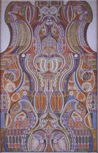 Composition Mediumique by Augustin Lesage
