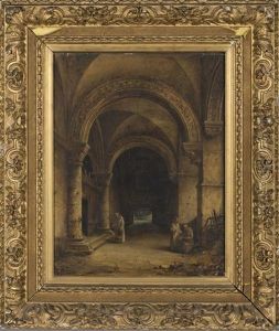 Monastere by Charles-Louis Lesaint