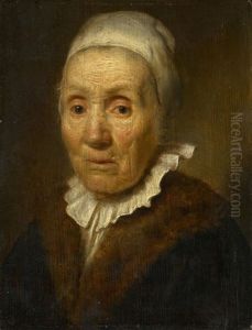 Rembrandt-schule. Bildnis Einer Alten Frau