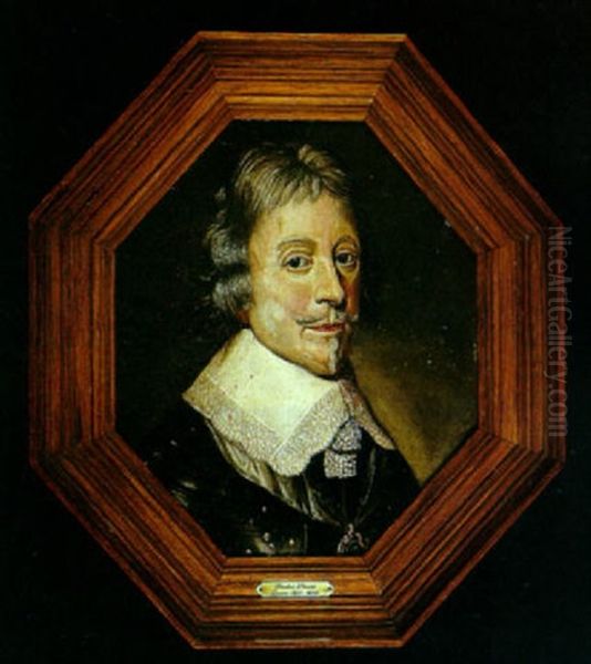 A Portrait Of A Gentleman With A Lace Collar - view 1