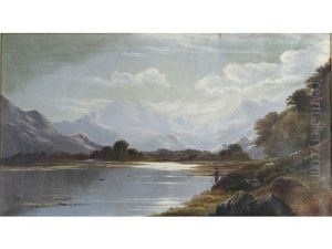 A View Of Loch Achray, Scotland
