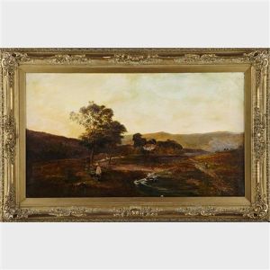 Welsh Pastures by Charles Leslie