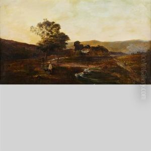 Welsh Pastures by Charles Leslie