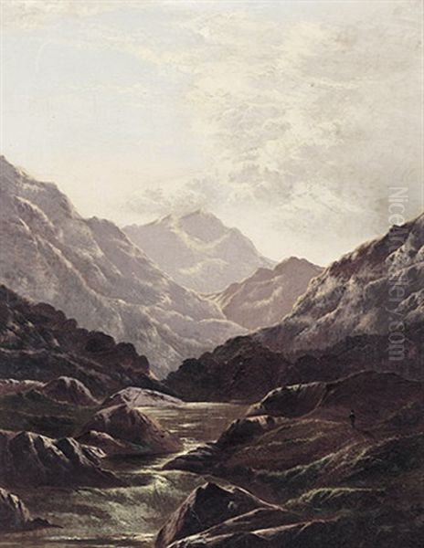 Gebirgslandschaft Im Schottischen Hochland - view 1