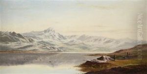 Loch Vennachar, North Britain by Charles Leslie
