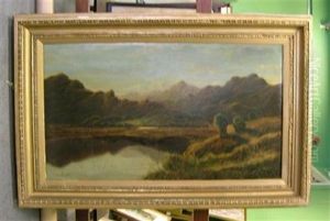 A Shower In The Highlands by Charles Leslie