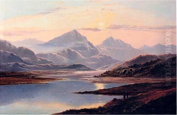 Landscape With Lake And Mountain Vista - view 1