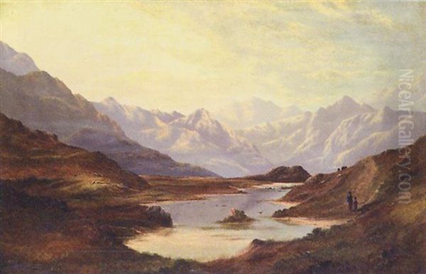 Evening Ben Lewer From Ben Lede - view 1