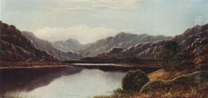 Campfires At The Side Of A Loch