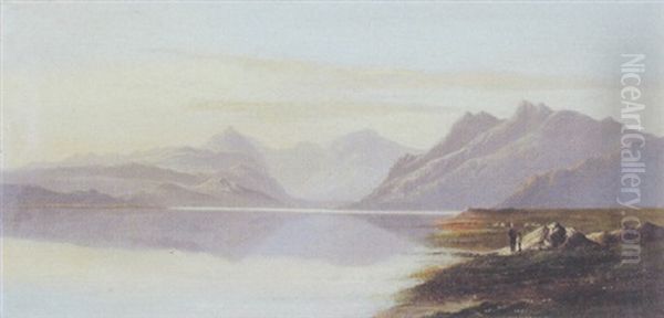 Paysage Lacustre En Ecosse - view 1