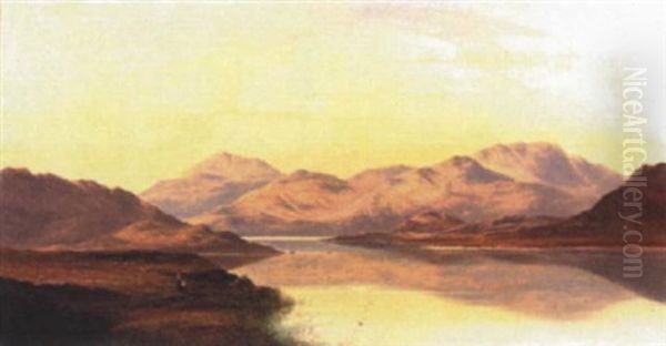 Ben Ledi And Loch Venechar - view 1