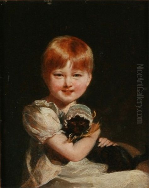 Child And Cat - view 1