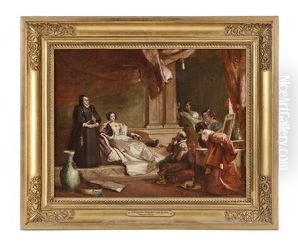 Sancho Panza In The Apartment Of The Duchess (study) - view 1