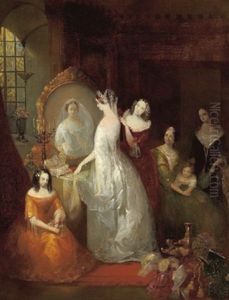 Vorbereitungen Zur Hochzeit by Charles Robert Leslie