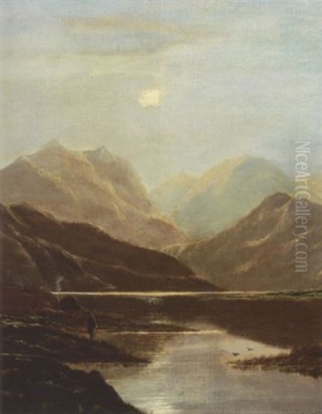 Schottischer Bergsee - view 1