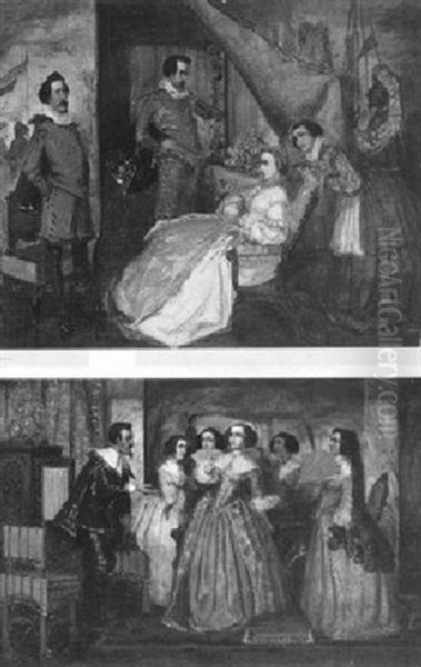 Anne Of Austria In A Scene From The Three Musketeers - view 1