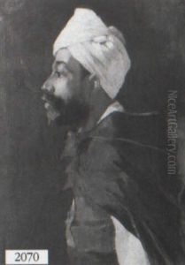 Portrait Of An Indian Man Wearing A Turban Portrait Of An Indian Man Wearing A Turban