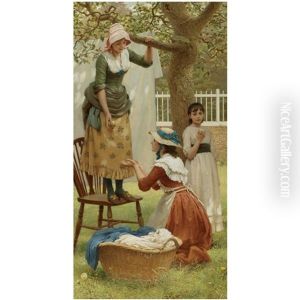 The Daughters Of Eve by George Dunlop, R.A., Leslie