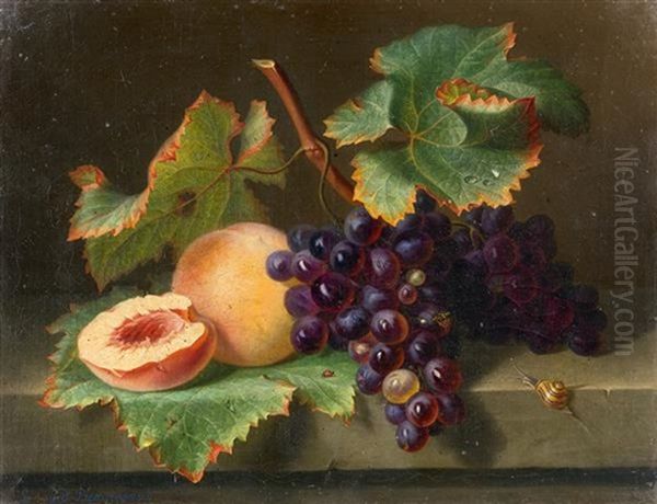 Nature Morte Aux Raisins Et Aux Peches - view 1