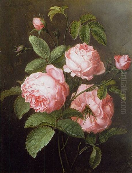 A Sprig Of Roses - view 1