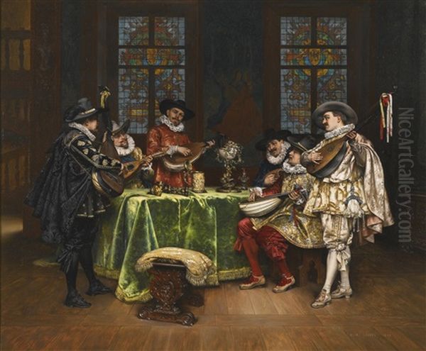 Interior With Troubadours - view 1