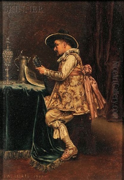The Mandolin Player - view 1
