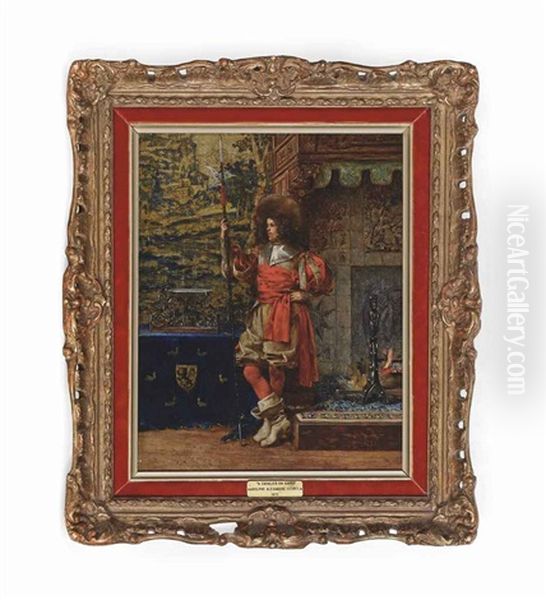 A Cavalier On Guard - view 1