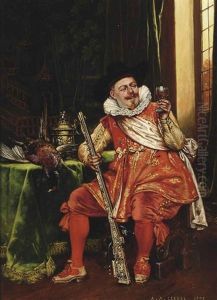 The Sportsman by Adolphe Alexandre Lesrel