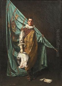 Mousquetaire by Adolphe Alexandre Lesrel