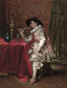 The Connoisseur by Adolphe Alexandre Lesrel